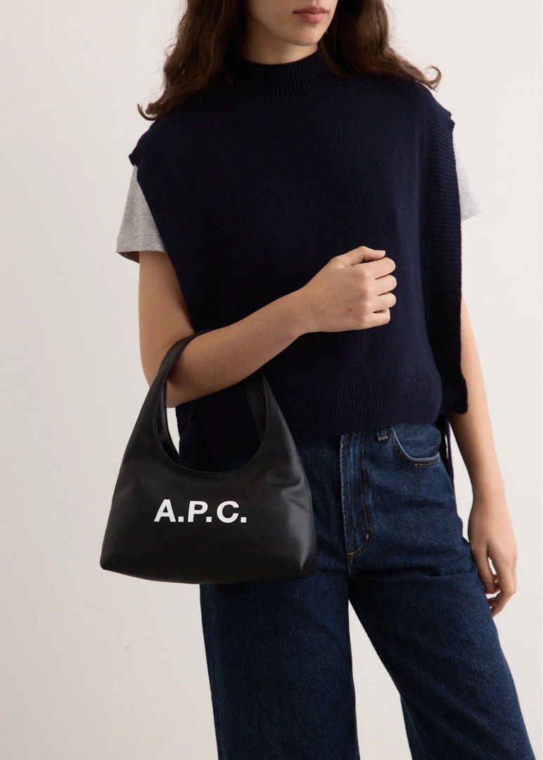 A.P.C. Baby Ninon Tote Bag (Category: Luxury Bags & Wallets) located in Quezon City. Submitted by yth.ph (Listing ID 1407316580, Image 1). Description: Bag only, no other inclusions.