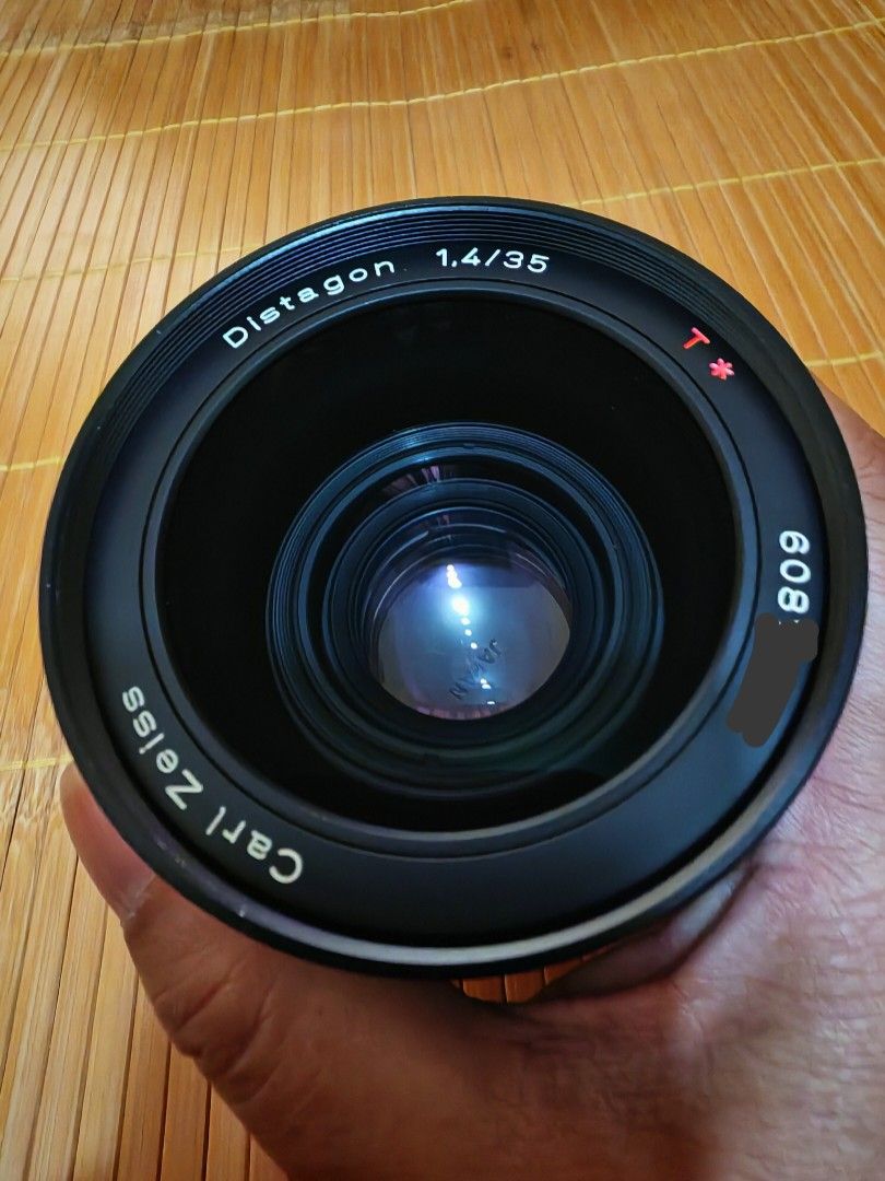 Contax Carl Zeiss Distagon 35mm F1.4 T* AEG, 攝影器材, 鏡頭及裝備