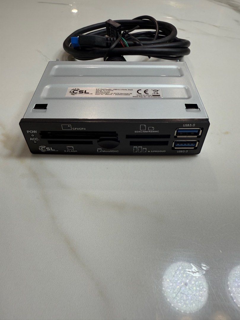 CSL Internal USB 3.0 All-in-One Card Reader442755902268385280