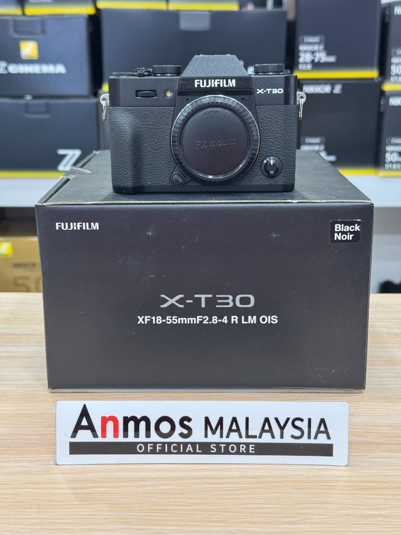 FUJIFILM XT30 XT 30 (SILVER) BODY ONLY (SC 833PCS ONLY) 99.99% LIKE NEW ...