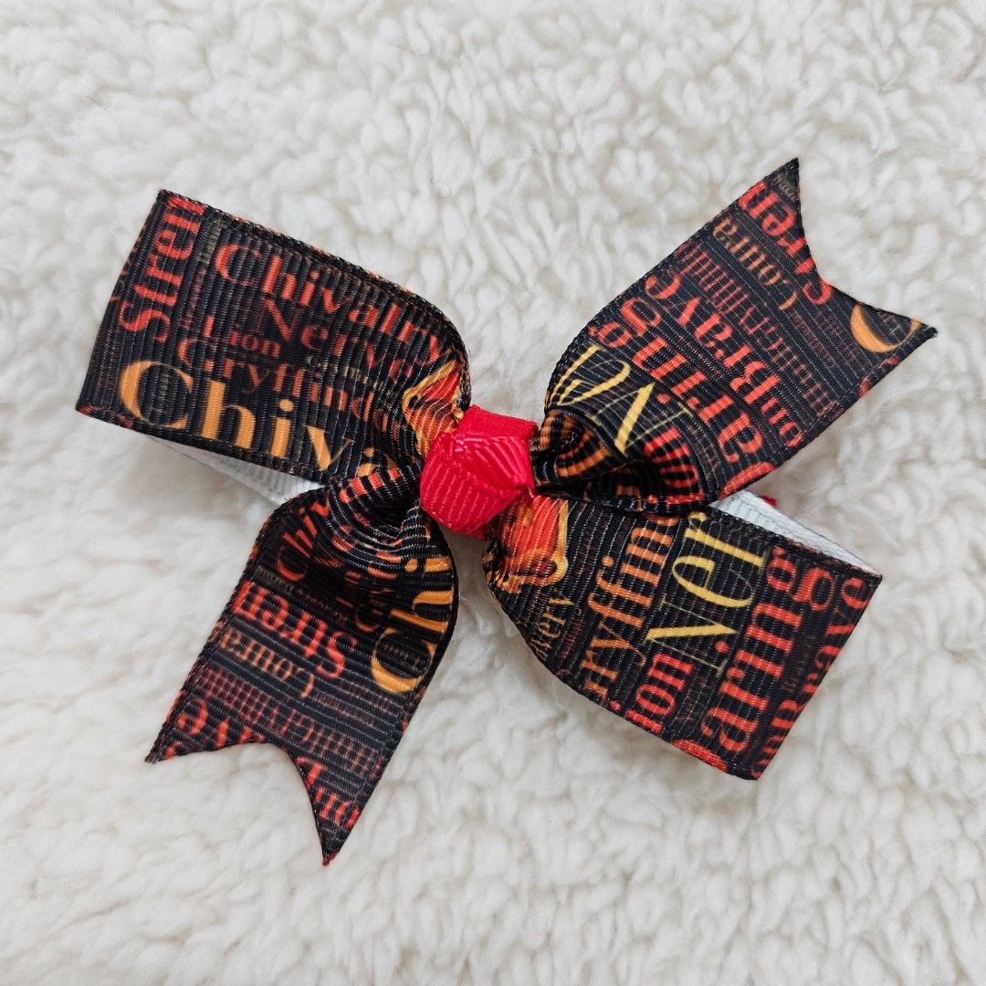 Harry Potter Hair Bow Clip (Category: Hair Accessories) located in Las Pinas. Submitted by garage99 (Listing ID 1407341665, Image 1). Description: -Handmade -Can be bundled with other Harry Potter bows -MOP: Seabank/Gcash -Delivery via J&T, Lalamove, Grab, etc..