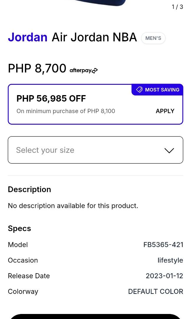jordan x Curry (Golden State Warriors) (Category: Coats, Jackets and Outerwear) located in Quezon City. Submitted by Chess (Listing ID 1407239542, Image 2). Description: NEGOTIABLE -Official Jordan Golden State Warriors sweatshirt - Features Curry's number 30 on the back-"GOLDEN STATE" and number 30 on the front -Size: M -Color: Navy blue with yellow lettering and logos -Includes NBA and Jordan logos - Check this code for your reference: FB5365-4