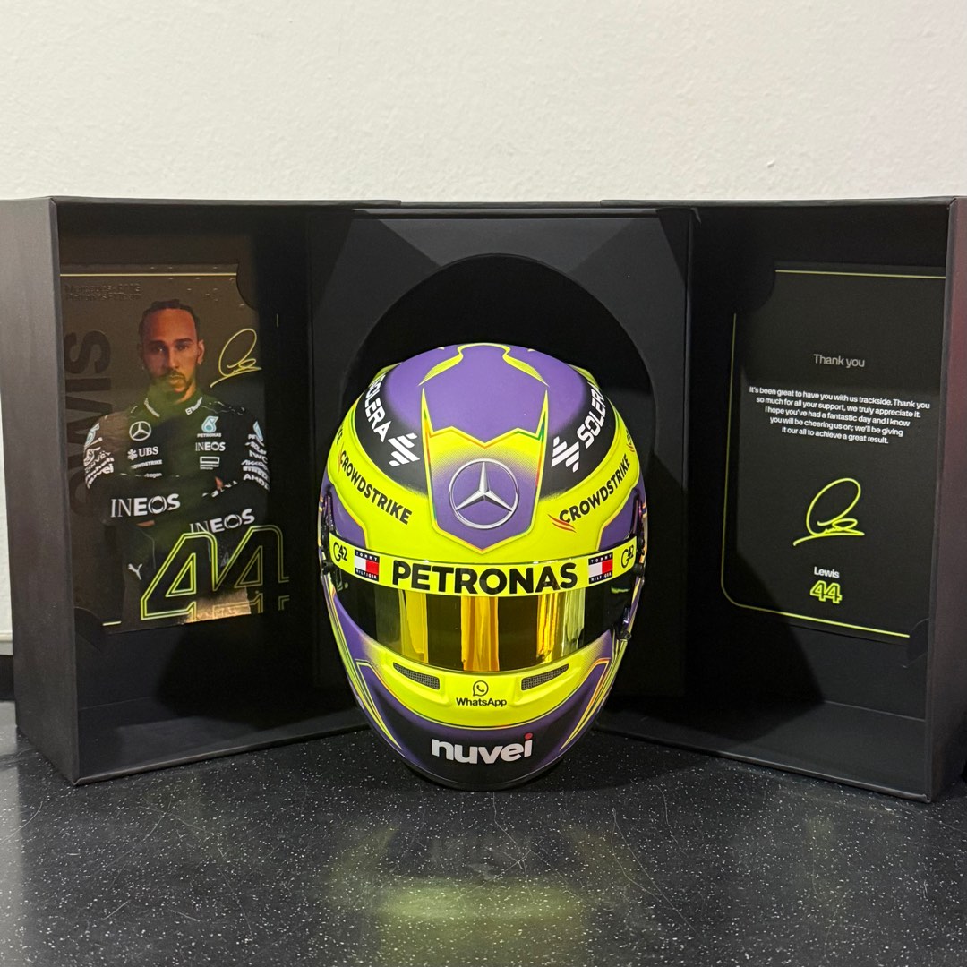 [Not Available for Public Sale] Lewis Hamilton VIP 2024 Mercedes F1 ...