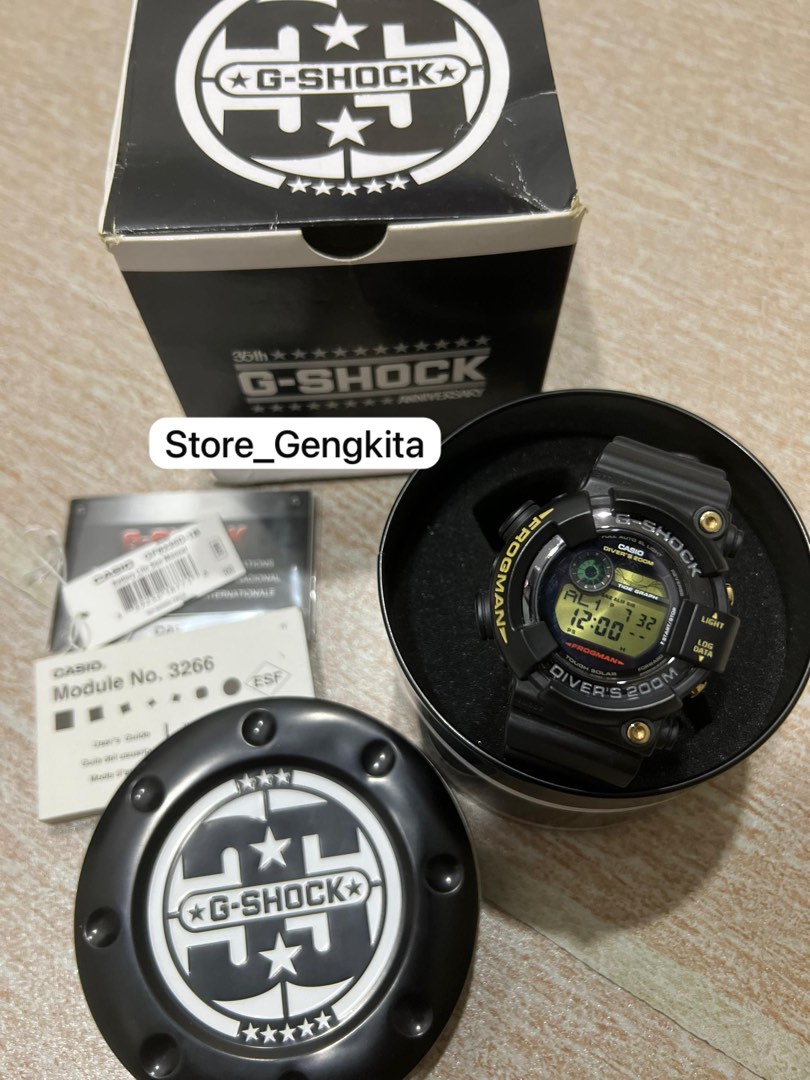 (LIMITED EDITION) FROGMAN 35TH ANNIVERSARY, Men's Fashion, Watches ...