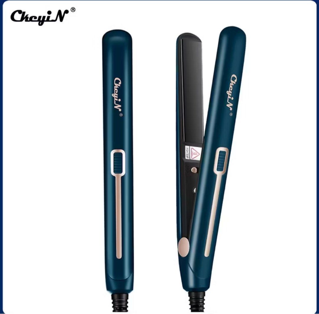 Mini Hair Iron Straightener (Category: Hair) located in Agdangan. Submitted by quickcat-8bf9 (Listing ID 1407332220, Image 1). Description: CkeyiN Portable Mini Hair Iron Straightener Good as New with Box Php 250 + shipping fee.