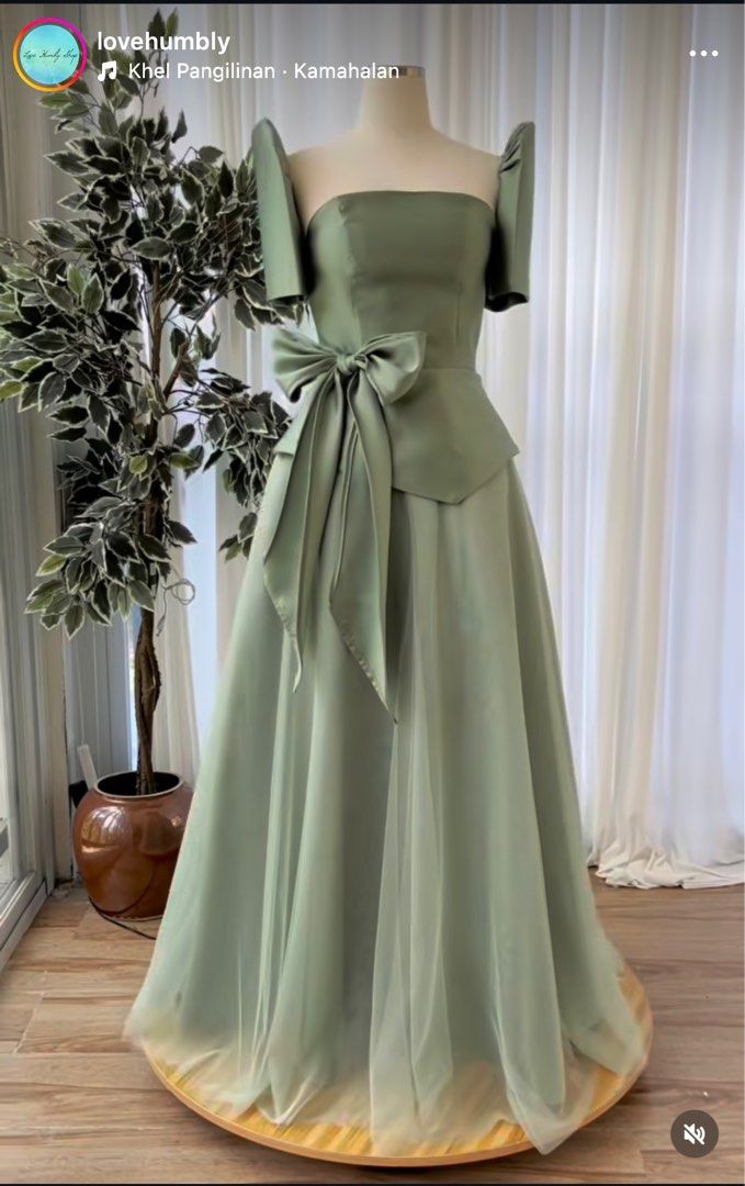 Modern Filipiniana for Sale, Women's Fashion, Dresses & Sets, Evening  dresses & gowns on Carousell