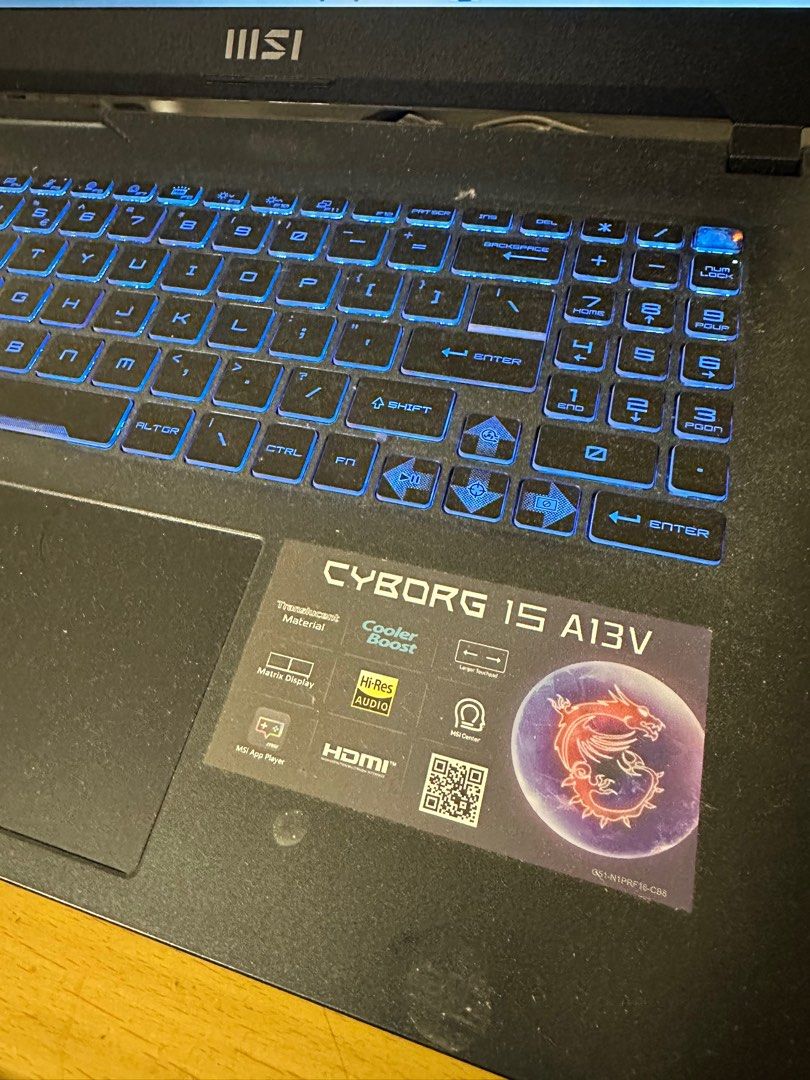 MSI Cyborg 15 A13V Gaming Laptop