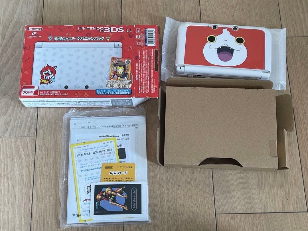 Nintendo 3DS LL console Yo-kai Watch (Category: Nintendo) located in Manila. Submitted by japan_treasure (Listing ID 1407320931, Image 2). Description: This is a Nintendo 3DS LL console with a Yo-kai Watch design. It has been used so there is some wear. There is a protective film on the screen. - This is the main unit only and does not include a charging cable. ・The Data Carddass "Gornyan" supplement is not included. <Specifications> - Model: Nin