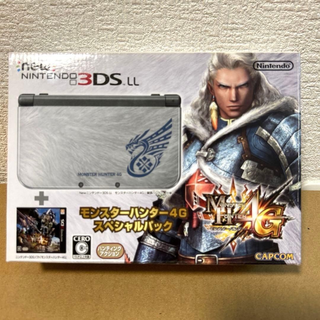 Nintendo 3DS LL Monster Hunter 4G Special Pack (Category: Nintendo) located in Manila. Submitted by japan_treasure (Listing ID 1407330753, Image 1). Description: Nintendo 3DS LL Monster Hunter 4G Special Pack Unopened AR card There is some peeling on the body (please see photos) The other boxes are in good condition. Operation confirmed. there are some scratches and dirt. There are noticeable scratches or stains.