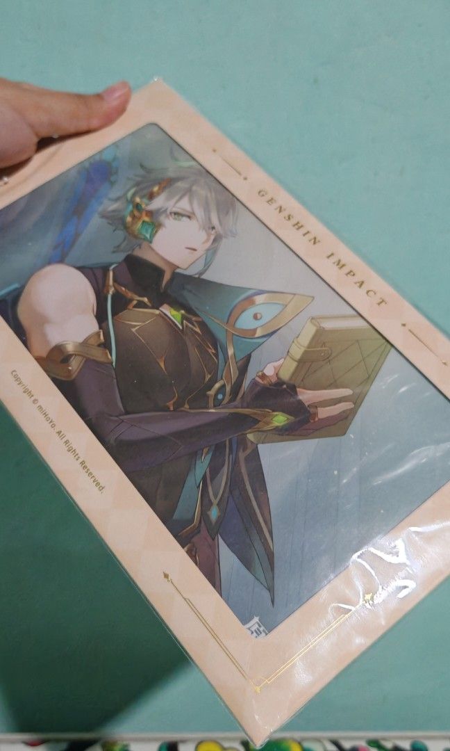 Official Genshin Impact Board - Alhaitham (Category: Mouse & Mousepads) located in Binan City. Submitted by anime_finds (Listing ID 1407363589, Image 2). Description: 🪷 MISB ✅ On hand ✅ Terms: 🌸 No additional fees. 🌸 Max 2 months to fully pay. (or more depending on the agreement) 🌸 Full payment first before shipping. 🌸 Terms does not include shipping fee. 🚚 MOD: 🌸 J&T 🌸 LBC/COP 🌸 Lalamove (kau po mag book) 📌 Loc: Laguna 💵 MOP: 🌸 Gcash