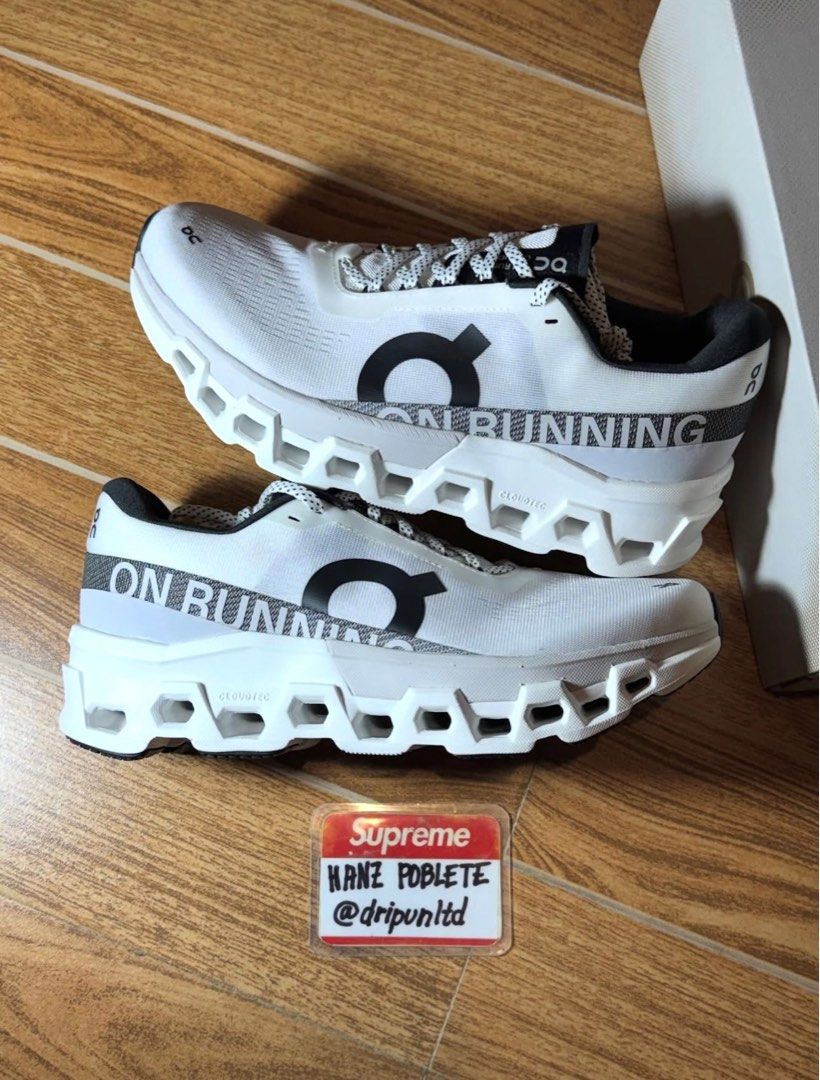 On Cloud Monster 2 White Frost (Category: Sneakers) located in Mandaluyong City. Submitted by dripunltd (Listing ID 1407231600, Image 1). Description: On Cloud Monster 2 White Frost Size 9.5 Brand New 8,499.