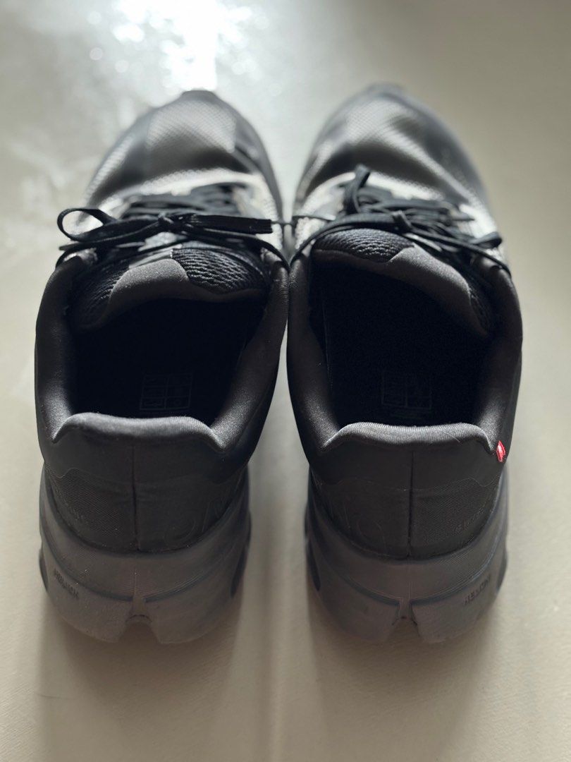 On Cloudsurfer Next Black/ Eclipse (Category: Sneakers) located in Singapore. Submitted by wlim3 (Listing ID 1407223992, Image 3). Description: On Cloudsurfer NEXT running shoes US8 in black/eclipse colorway Used only for walking (no running) with my own insoles. Original insoles untouched Looking for quick deal No box available .