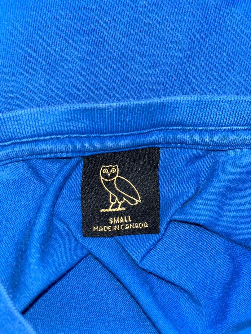 OVO big logo long sleeve (Category: Tshirts & Polo Shirts ) located in Caloocan City. Submitted by thr1fty_pages (Listing ID 1407339632, Image 3). Description: OVO big logo Good condi Minor cracks L - 27 | W - 19.5.
