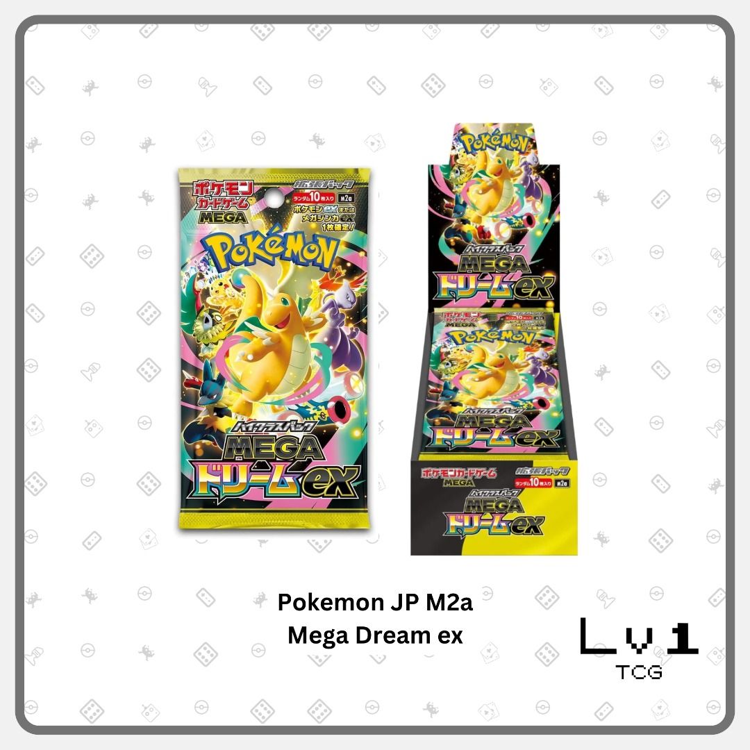 [PO] Pokemon Japanese M2a Mega Dream ex - Booster Boxes, Hobbies & Toys ...