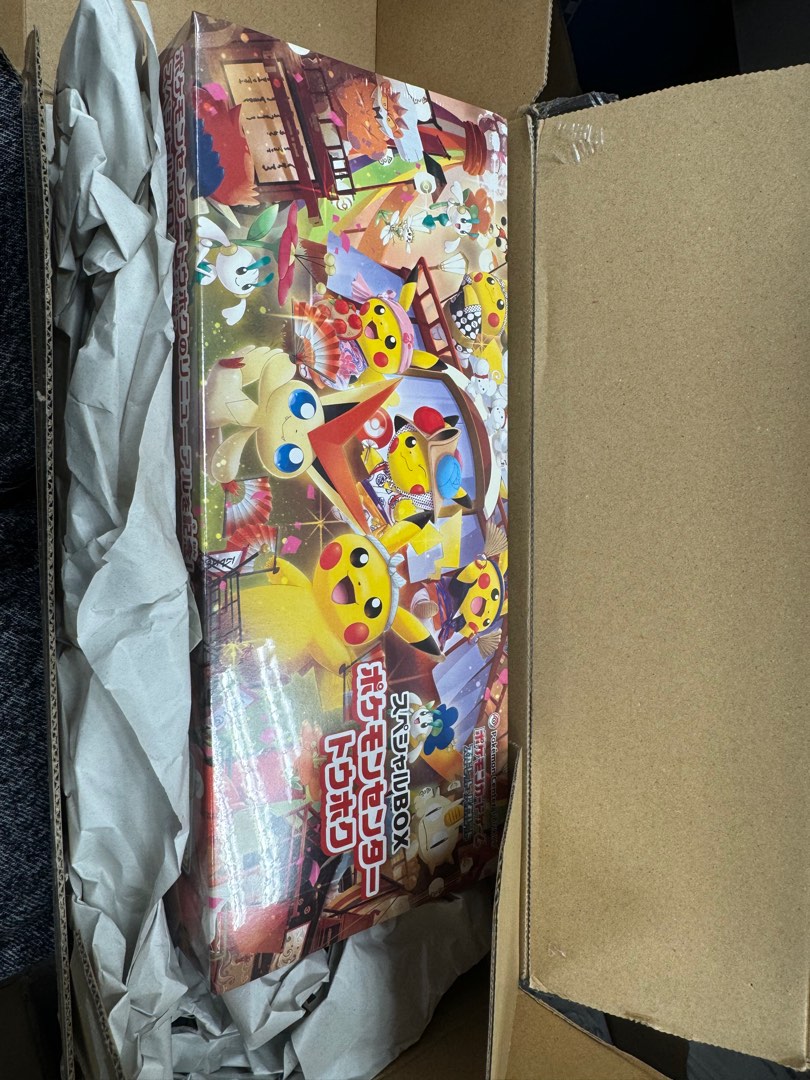 Pokemon TCG 廣島比卡超禮盒寶 pikachu 慶典禮盒#廣島#福岡#東北 Pokemon 東北禮盒#東北比卡超禮盒#福岡 禮盒 ...