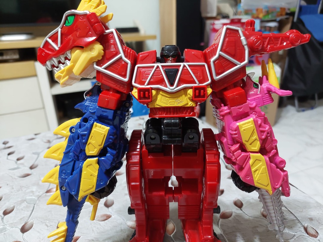 Power Rangers Megazord Action Figure Toy Figurine Statue Toys (Red ...