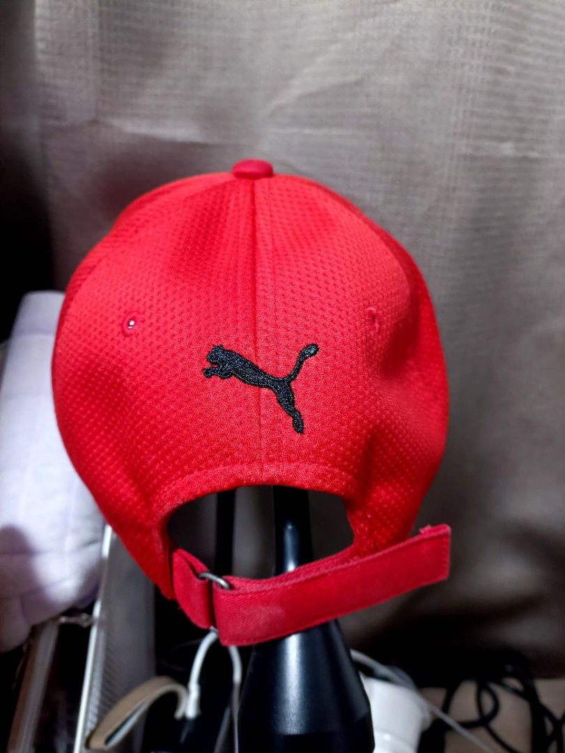 Puma Ferrari "10th Anniversary" (Category: Caps & Hats) located in Quezon City. Submitted by Chess (Listing ID 1407286221, Image 2). Description: NEGOTIABLE!!! - Puma x Ferrari - already washed ready to use - adjustable straps Wear this cap with any casual outfit and you'll up the style factor faster than, well, a Ferrari car on the track. This hat has a classic silhouette and a design that's edgy and urban..