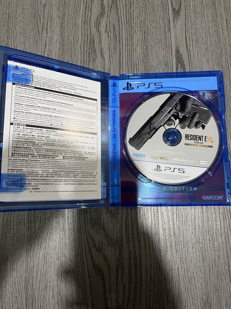 Resident Evil 7: Biohazard Gold Edition - PS5 (Category: PlayStation) located in Manila. Submitted by bxcc15 (Listing ID 1407191989, Image 3). Description: .
