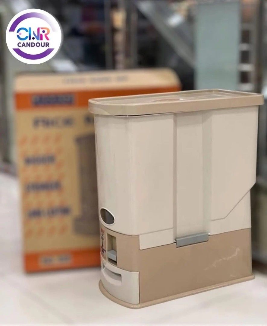 Rice dispenser 28 kg (Category: Pitchers & Dispensers) located in Manila. Submitted by viashop02 (Listing ID 1407252730, Image 2). Description: Rice dispenser 28 kg. Cash on delivery via lalamove.