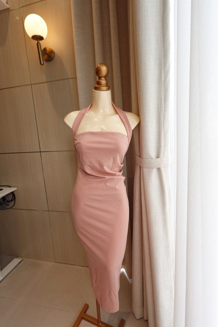 Shein Pink Dress (Category: Evening dresses & gowns) located in Cabanatuan. Submitted by riveraaly (Listing ID 1407250802, Image 1). Description: Shein Dress Old Rose color Attended a debut Dress has no padding, use silicon bra Decluttering.