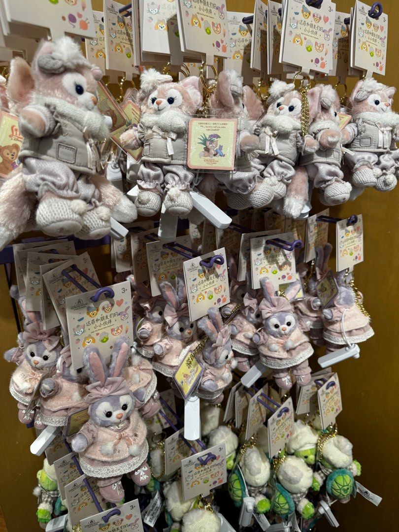 Shellie May keychains (Category: Character Goods) located in Singapore. Submitted by latenightthoughts (Listing ID 1407337601, Image 2). Description: -Shellie May/Duffy Bear/Lina Bell -Disney Park exclusive -2025 winter collection .