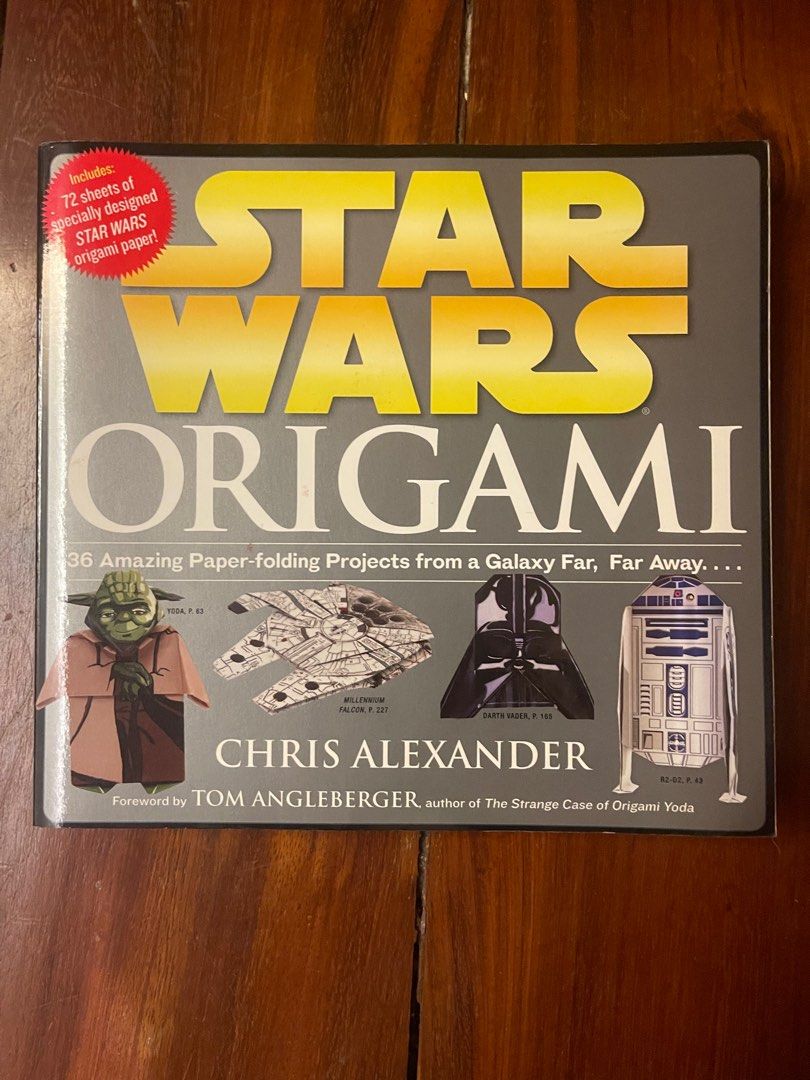 Star Wars Origami Book by Chris Alexander (Category: Storybooks) located in Quezon City. Submitted by petrichorshop_ (Listing ID 1407263778, Image 2). Description: .
