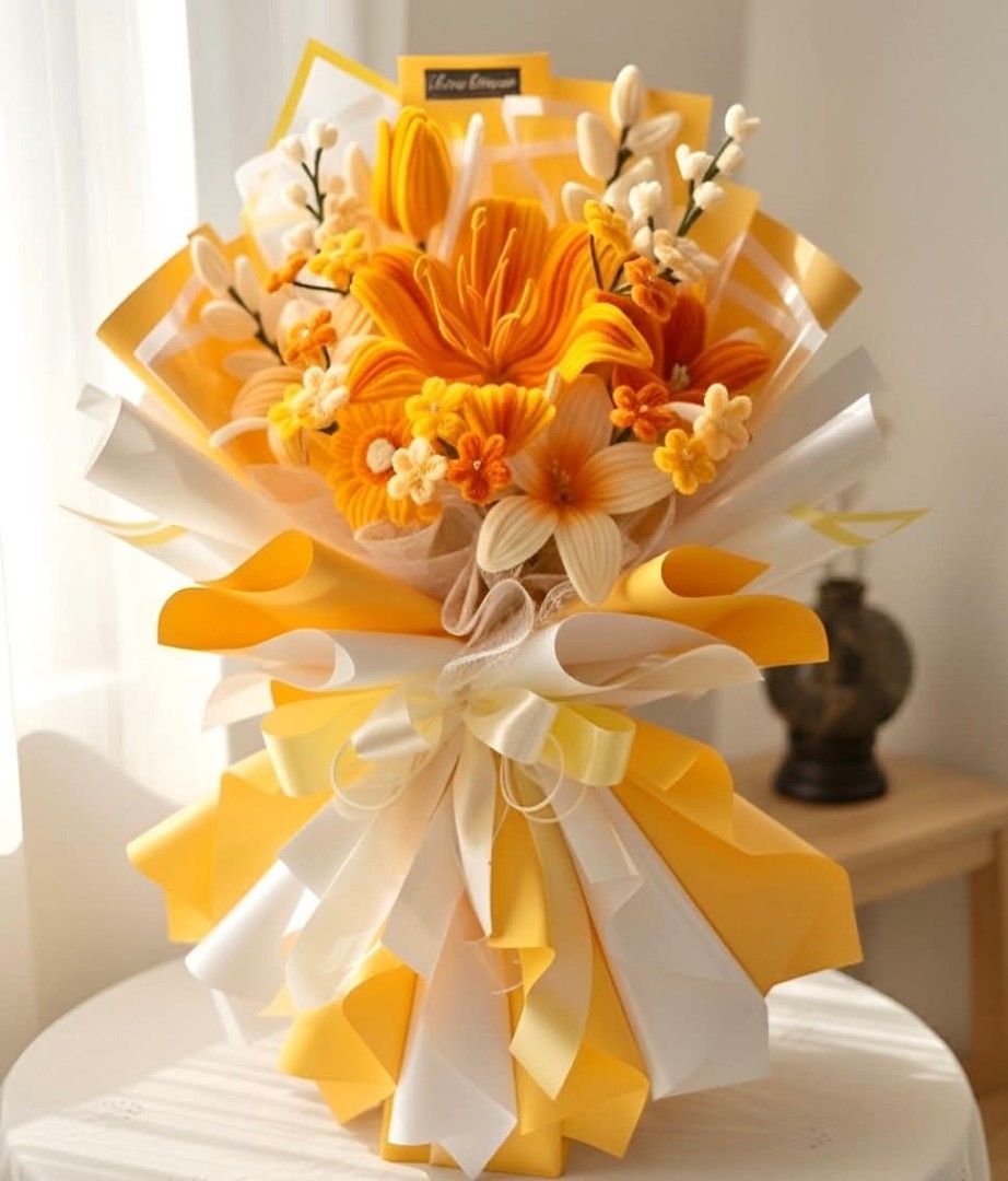 Tangled Inspired Fuzzywire Bouquet (Category: Flowers & Bouquets) located in Manila. Submitted by fluffiness52676 (Listing ID 1407313129, Image 3). Description: #flowerbouquet #giftideas #anniversarygifts #monthsarrygifts #fuzzyflowers #fuzzywireflower.