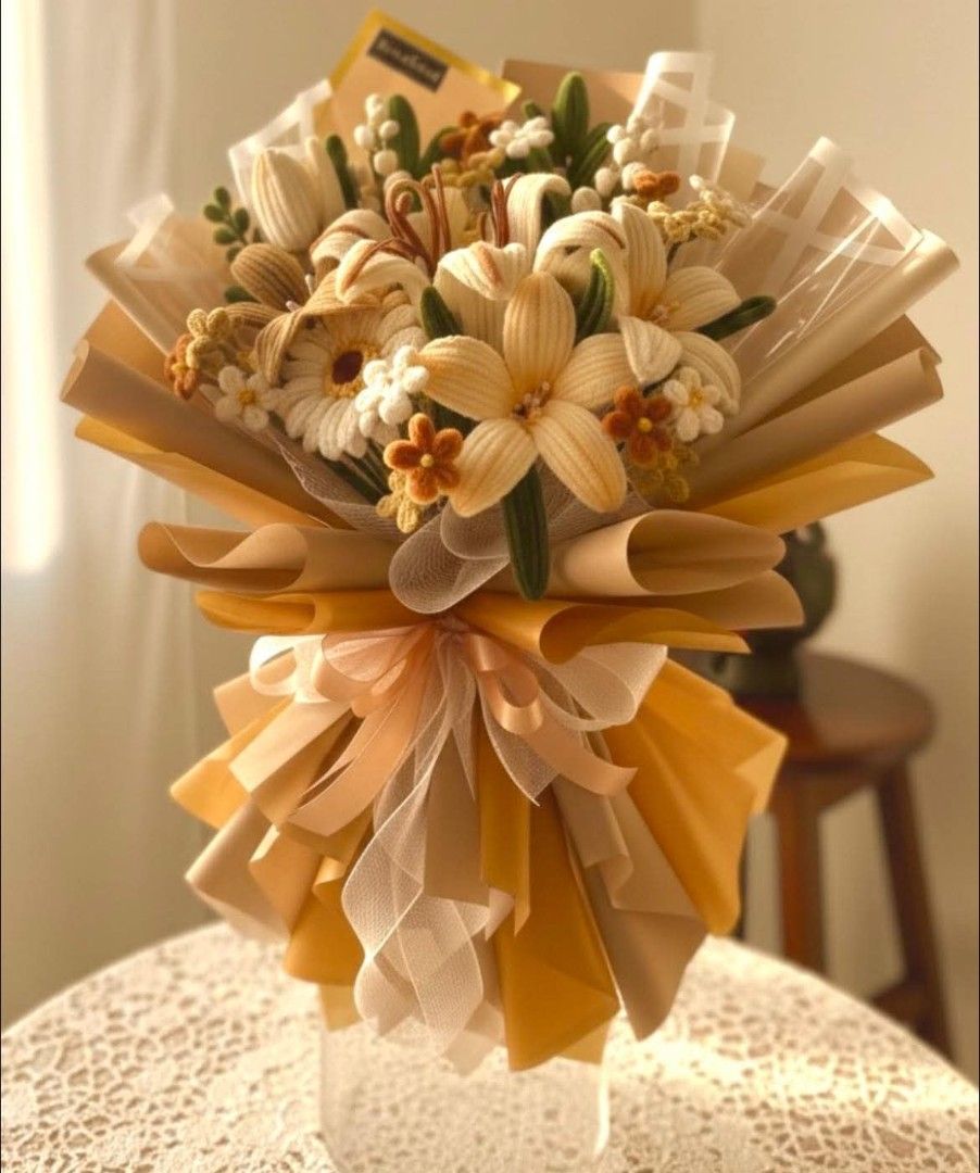 Tangled Inspired Fuzzywire Bouquet (Category: Flowers & Bouquets) located in Manila. Submitted by fluffiness52676 (Listing ID 1407313129, Image 2). Description: #flowerbouquet #giftideas #anniversarygifts #monthsarrygifts #fuzzyflowers #fuzzywireflower.