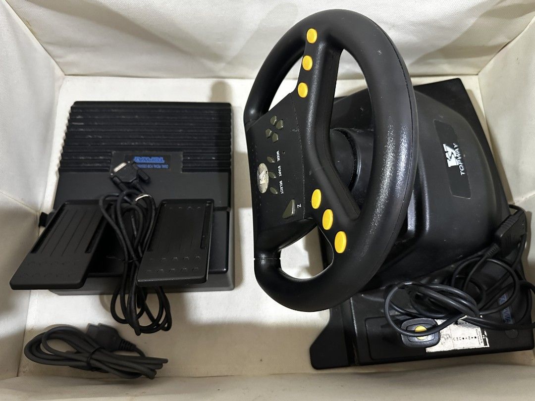 Topway Racing Wheel with Pedals, Video Gaming, Gaming Accessories ...