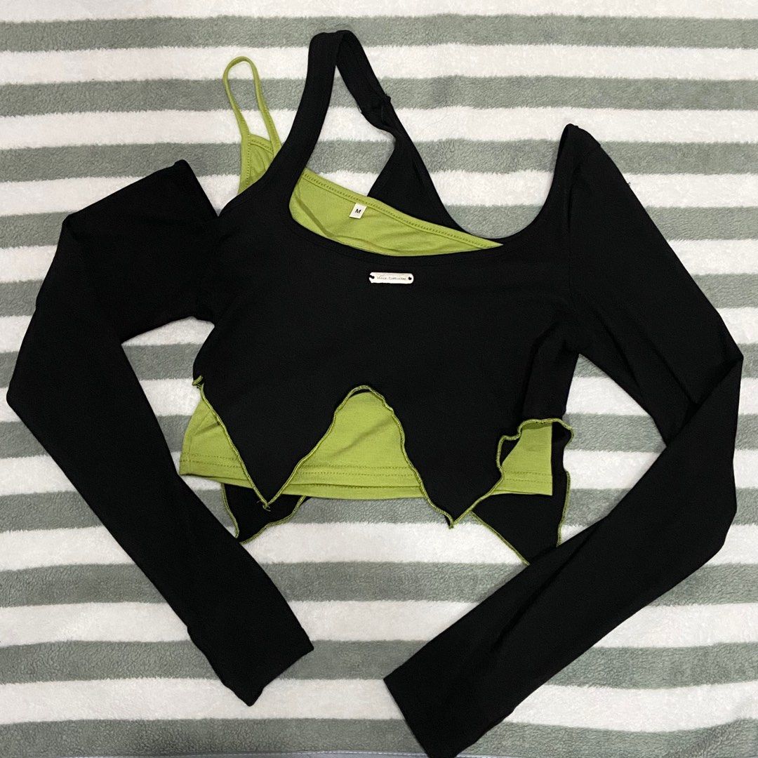 VesGlory Women Crop Top (Category: Others Tops) located in Pasig City. Submitted by maweecakes (Listing ID 1407314517, Image 1). Description: - Used once - Issue on pic MOP : Gcash/GoTyme MOD : SDD via Joyride & Lalamove/Direct J&T (2-3 days within MM) Location : Greenwoods Pasig/Cainta.