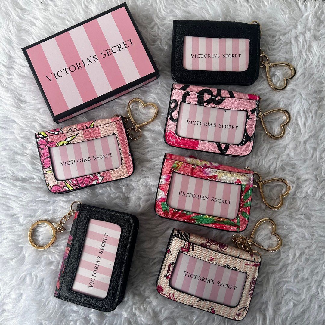 Victoria's Secret Card Holder (Category: Wallets & Card holders) located in Valenzuela. Submitted by seaneiah (Listing ID 1406201153, Image 2). Description: 3pcs for 1k items are phase out, pull outs or might have minor issues..