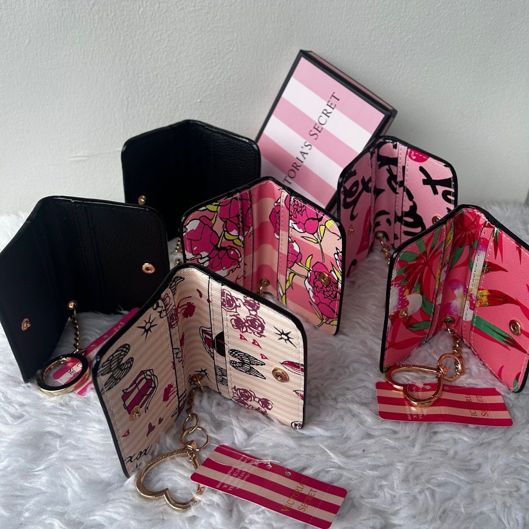 Victoria's Secret Card Holder (Category: Wallets & Card holders) located in Valenzuela. Submitted by seaneiah (Listing ID 1406201153, Image 3). Description: 3pcs for 1k items are phase out, pull outs or might have minor issues..