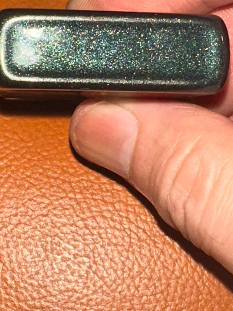 Zippo Lighter - Green Sparkle (Category: Fragrance & Deodorants) located in Manila. Submitted by coolturtle-0820 (Listing ID 1407372866, Image 1). Description: Zippo original .