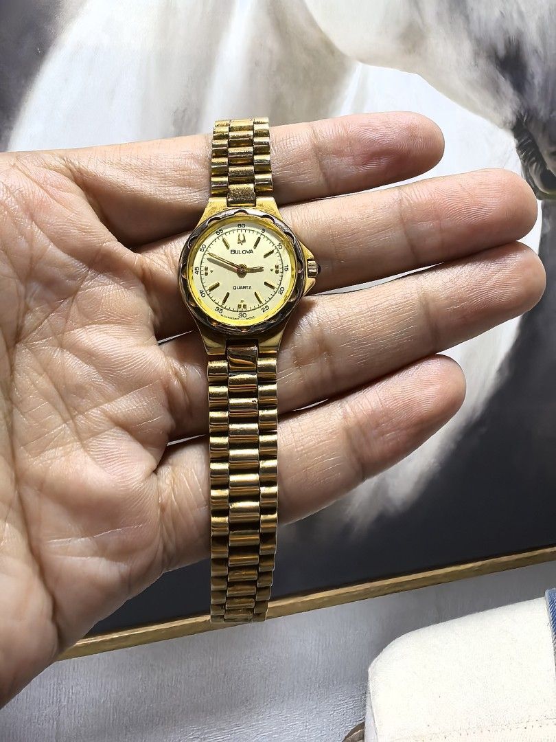 Bulova ladies quartz (Category: Luxury Watches) located in Baguio. Submitted by ashzachary (Listing ID 1409003689, Image 1). Description: Bulova ladies quartz.