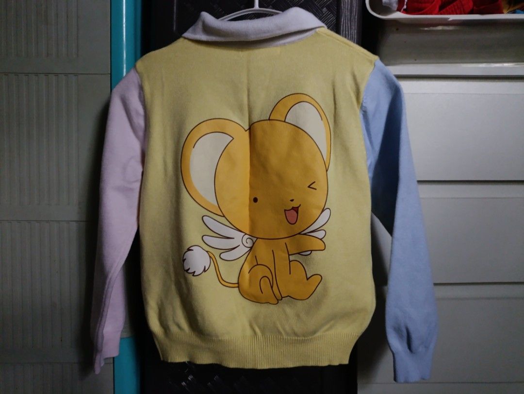 Card Captor Sakura Kero Cardigan (Category: Babies & Kids Fashion) located in Manila. Submitted by singlepringle (Listing ID 1408929584, Image 1). Description: 9Y in tag .