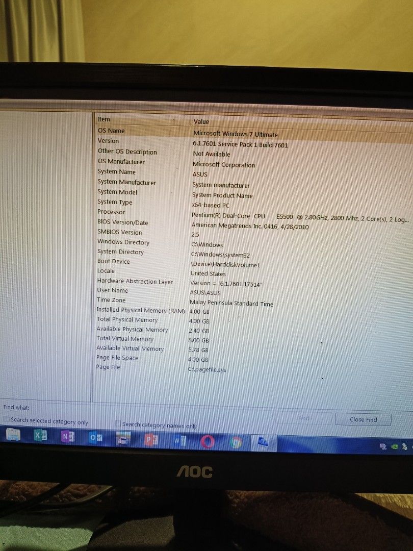 Computer CPU Unit Only (Category: Desktops) located in Manila. Submitted by whoyou_tactics360 (Listing ID 1408289971, Image 3). Description: Unit lang po, nung tinest ko ulit nasira na yung monitor. WORKING PERFECTLY FINE, BUT please manage your expectations since this is an old unit..