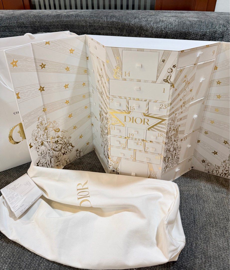 DIOR ADVENT CALENDAR 2025 (Category: Luxury Accessories) located in Makati City. Submitted by lynejmu (Listing ID 1408973279, Image 2). Description: New fresh from dior store with receipt, complete with dust bag and paper bag film still intact sa lock nya kabibili lang Store price 43k .
