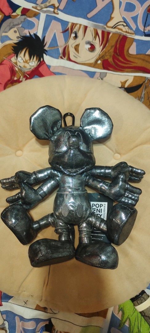 Disney Pop Infinity Snow Angel Mickey Plush (Category: Plushies & Soft Toys) located in San Mateo. Submitted by roxyj120919 (Listing ID 1408995192, Image 1). Description: - Pop Infinity Snow Angel Mickey plush toy - Features a metallic silver finish - Comes with original tags - Includes Disney and Mickey Mouse logos on the tag - Perfect for Disney collectors.