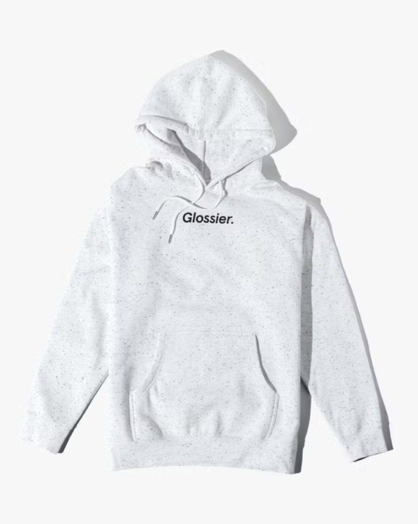 Glossier Terrazzo Hoodie (Medium) (Category: Coats, Jackets and Outerwear) located in Pasig City. Submitted by joeethangs (Listing ID 1408954420, Image 1). Description: RFS: Used once. Just in storage. Bought this in the US for ₱4400..