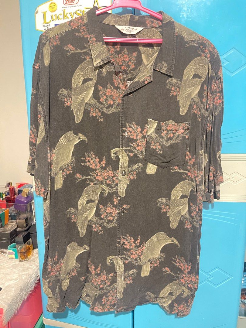 H&M & Cotton On Floral Buttondowns BUNDLE (Category: Tshirts & Polo Shirts ) located in Manila. Submitted by mrbrightside06 (Listing ID 1409015033, Image 2). Description: - Selling my preloved floral prints buttondowns in bundle - Yellow: size medium but fits large (h&m), Black: size large vintage design (Cotton On) - All in excellent condition.