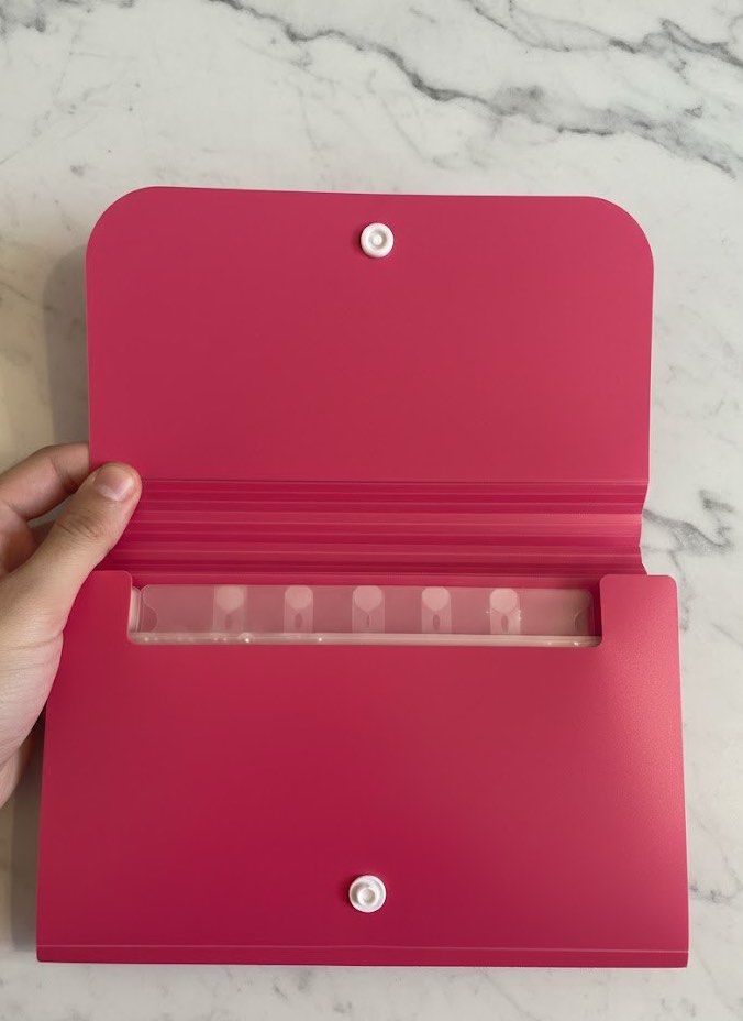 Hot Pink Mini Files Organizer - Folder for Small Papers (Category: Stationery & School Supplies) located in Mandaluyong City. Submitted by noreenthriftph (Listing ID 1408925700, Image 3). Description: The Hot Pink Mini Files Organizer keeps all your small papers neatly sorted and easy to access whenever you need them. Lightweight and compact, it’s perfect for slipping into your bag and bringing anywhere. With its bold hot pink design, it adds bot