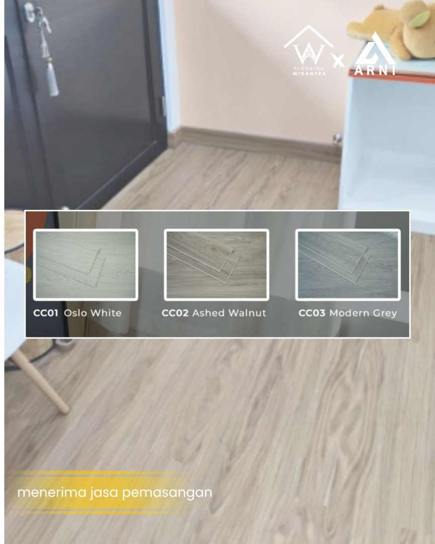LANTAI SPC CHAMPION RIGIDCORE 5mm | lobby | office | studioroom ...