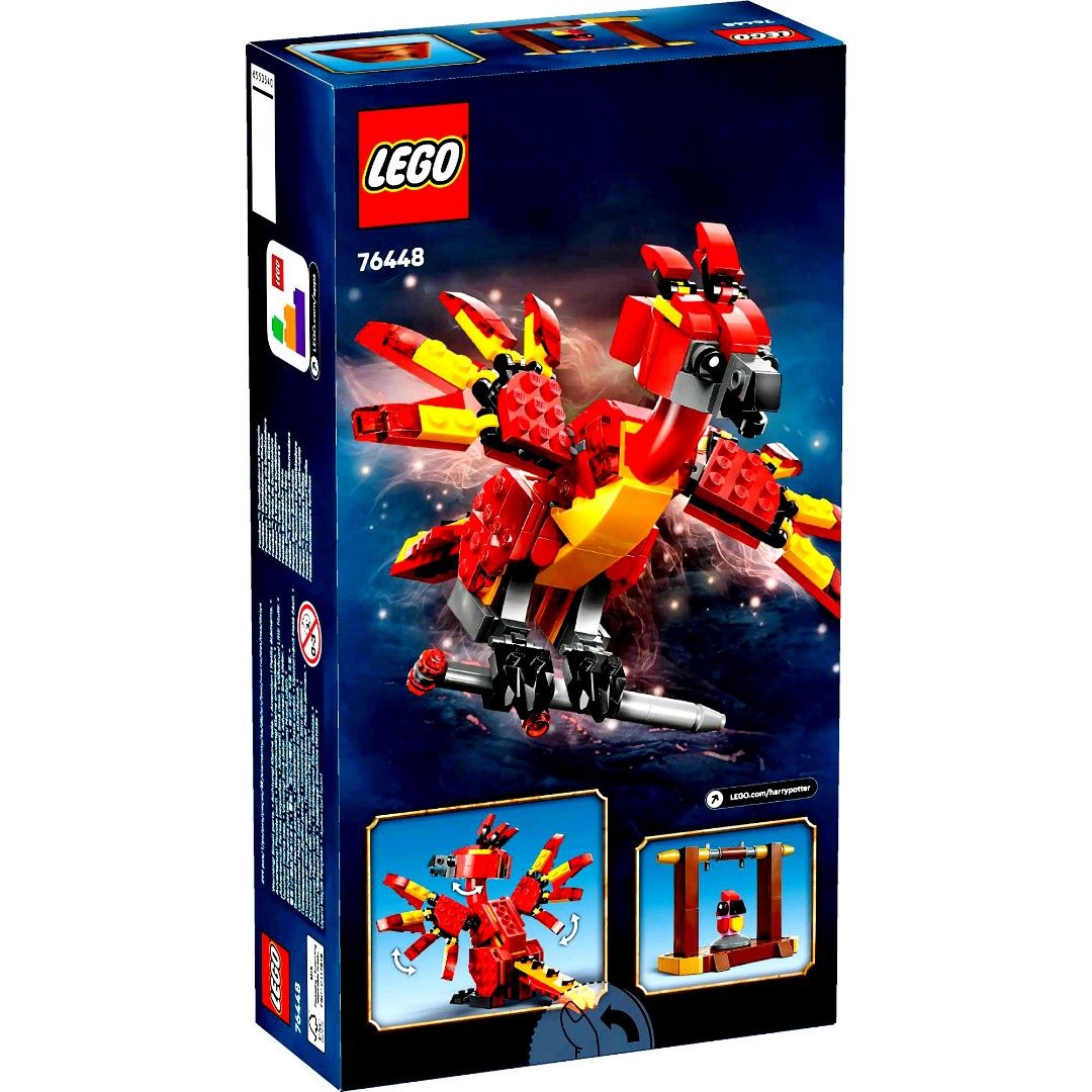 Lego Harry Potter 76448 Fawkes : Dumbledore's Phoenix ( Pose His Head ...