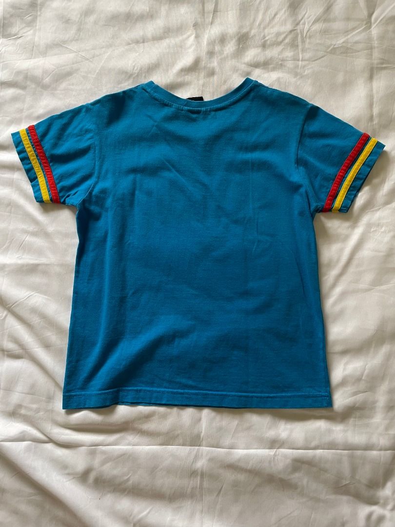Lightning Mcqueen Graphic Tee (Category: Shirts) located in Paranaque City. Submitted by tortoisee (Listing ID 1409040751, Image 3). Description: condition: used a couple of times, print is still really good. no damage or stains - mid rise length - fit for xs - rfs: decluttering.