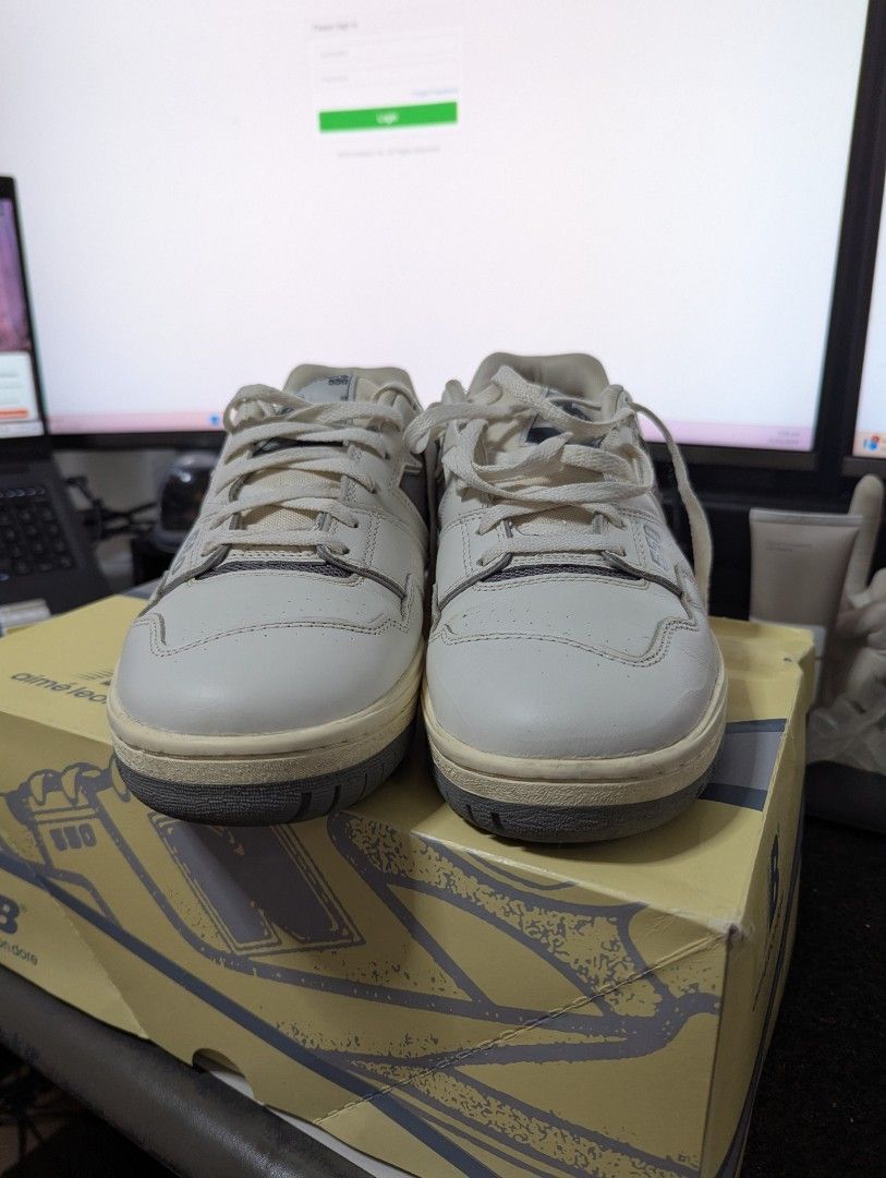 New Balance 550 aime grey (Category: Sneakers) located in Manila. Submitted by AlexanderDenver (Listing ID 1409001525, Image 2). Description: for sale used 5x size 12.