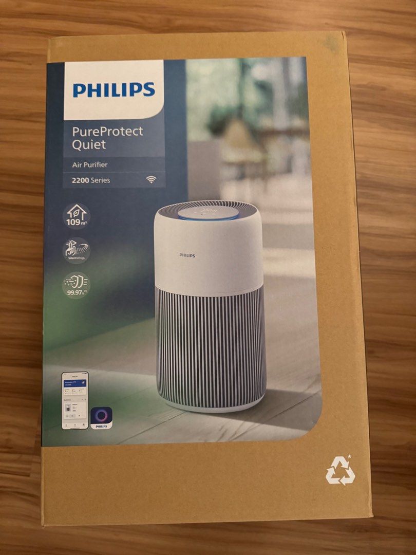 Curated visual reference: Fresh Look at Philips Pureprotect Quiet Air Purifier 2200 Series TV Home