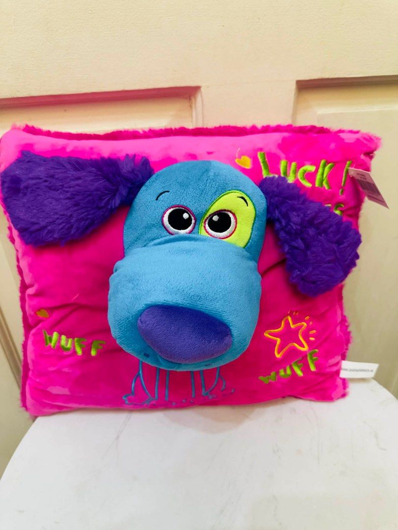 Pillow hand puppet 14” standard size (Category: Plushies & Soft Toys) located in Mandaluyong City. Submitted by kidssection_2891 (Listing ID 1408939147, Image 1). Description: 350 per piece.