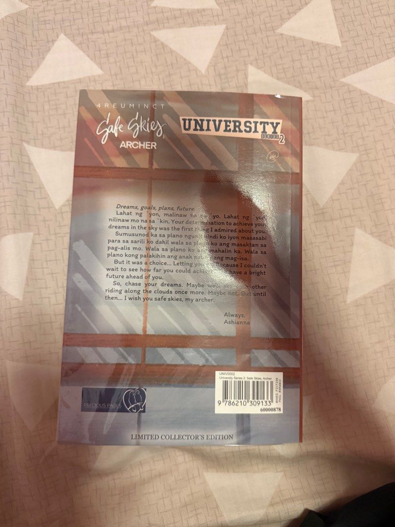 Safe Skies Archer Book (Category: Storybooks) located in Las Pinas. Submitted by yncxz (Listing ID 1409000380, Image 3). Description: °˖ ʚ ·˚₊ Safe Skies Archer — onhand, 10/10 condi – signed — plastic cover — book only .