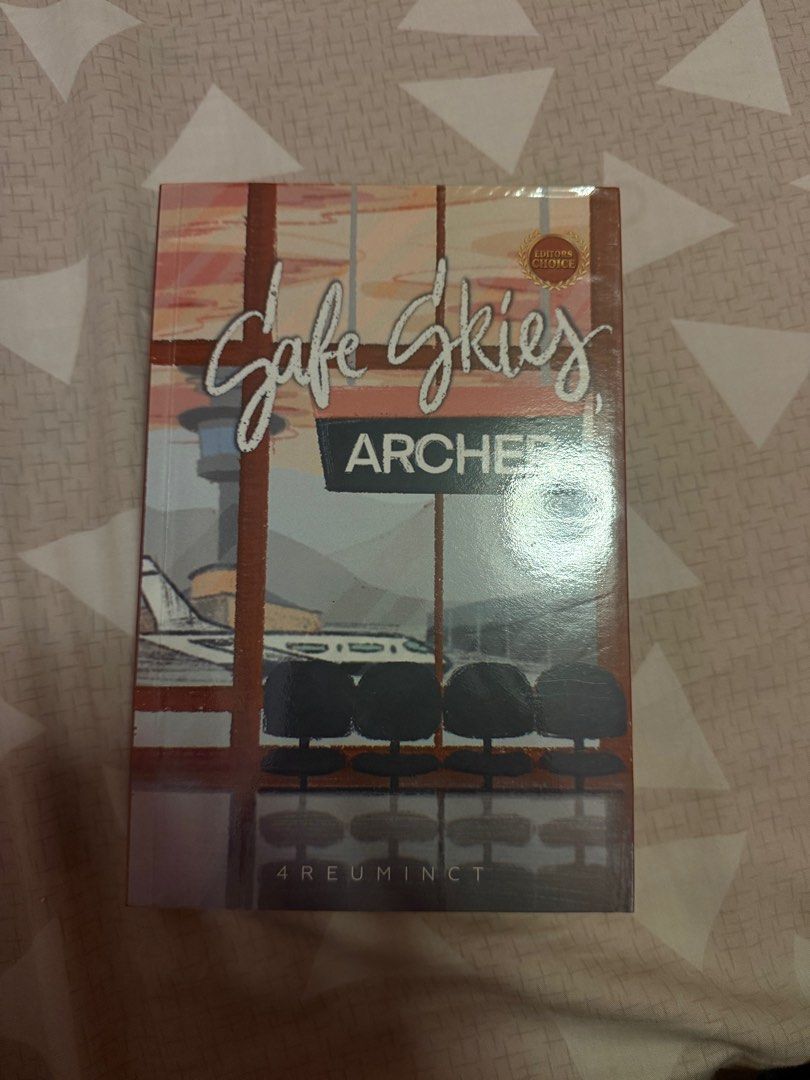Safe Skies Archer Book (Category: Storybooks) located in Las Pinas. Submitted by yncxz (Listing ID 1409000380, Image 1). Description: °˖ ʚ ·˚₊ Safe Skies Archer — onhand, 10/10 condi – signed — plastic cover — book only .
