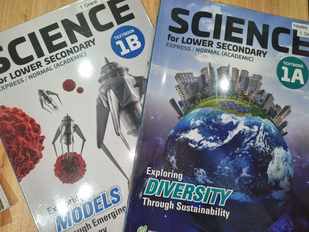 Science Textbook for Lower Secondary 1A & 1B, Hobbies & Toys, Books ...